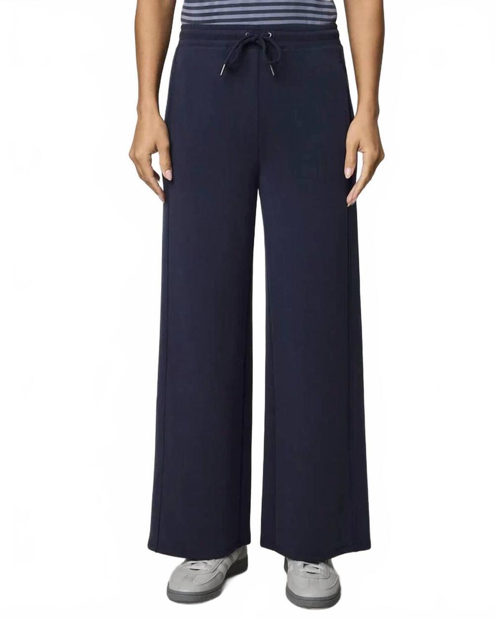NEW SPLENDID scubasoft wide leg pant in navy
